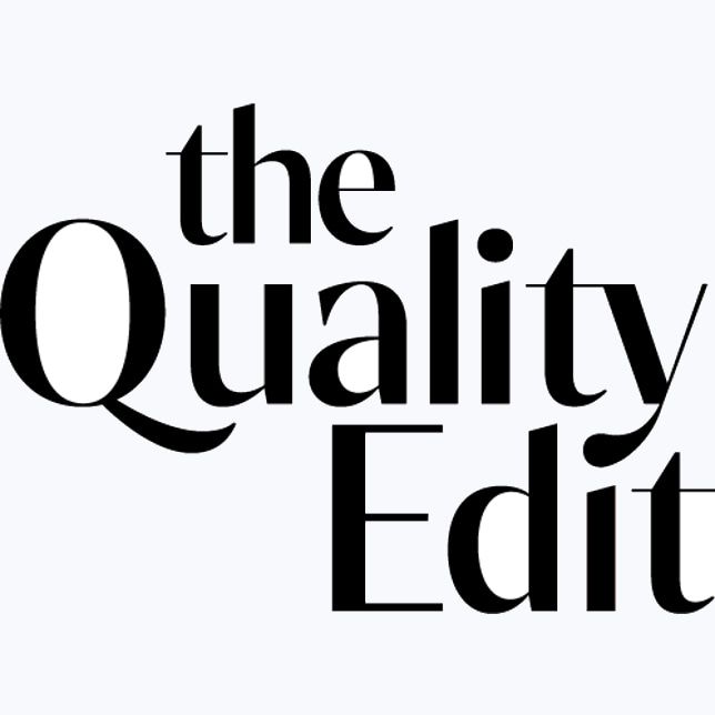 The Quality Edit Recommended